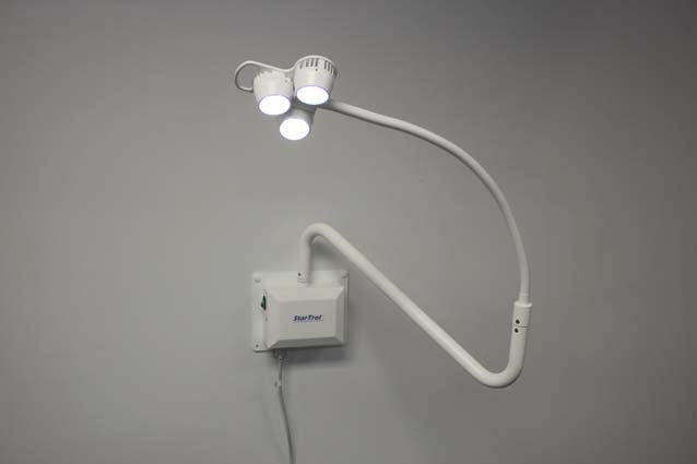 Startrol 3X3 Wall Mount Exam Light - Call for Price