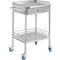 Stainless Steel Medical Cart with Drawer