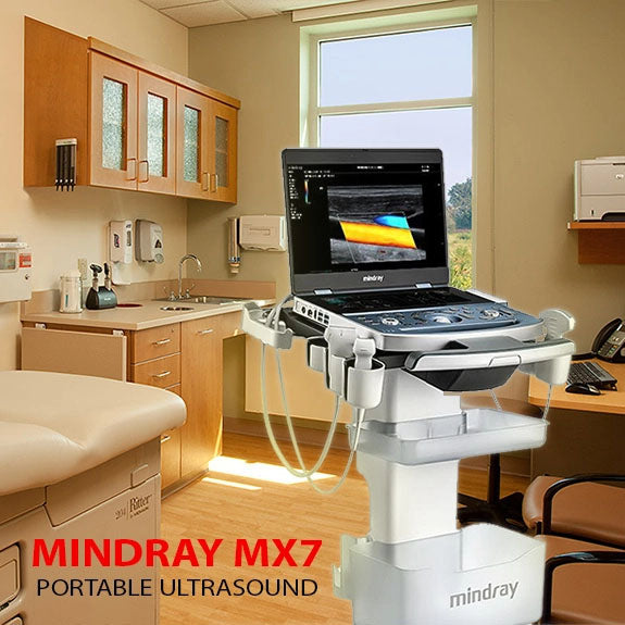 Mindray MX7 Ultrasound OBGYN Package 2 Probes (With Cart)